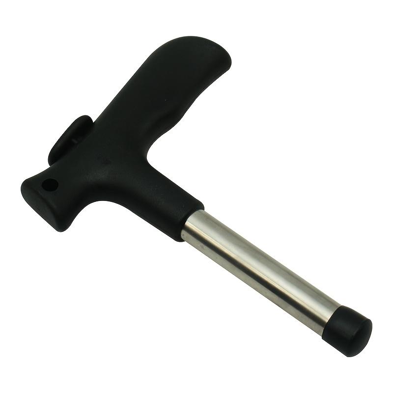 1PC Household Fruit Opener Convenient Stainless Steel Coconut Punching Tool Opening Shell Coconut Tool Coconut Opener чёрный