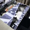 Anime Mouse Pads Genshin Impact Hutao Sigewinne Character Cartoon Pattern Mouse Pad Gamer Anti-slip Carpet Aesthetics Rubber Mat