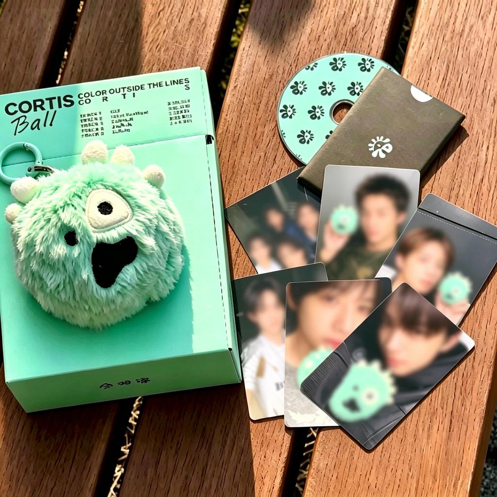 Cortis‑Theme Fabric Plush Toy, Collectible Stuffed Doll With Bonus Gift Card For Fans