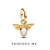 Pandora White Bee Mini Dangle Charm 763826c01