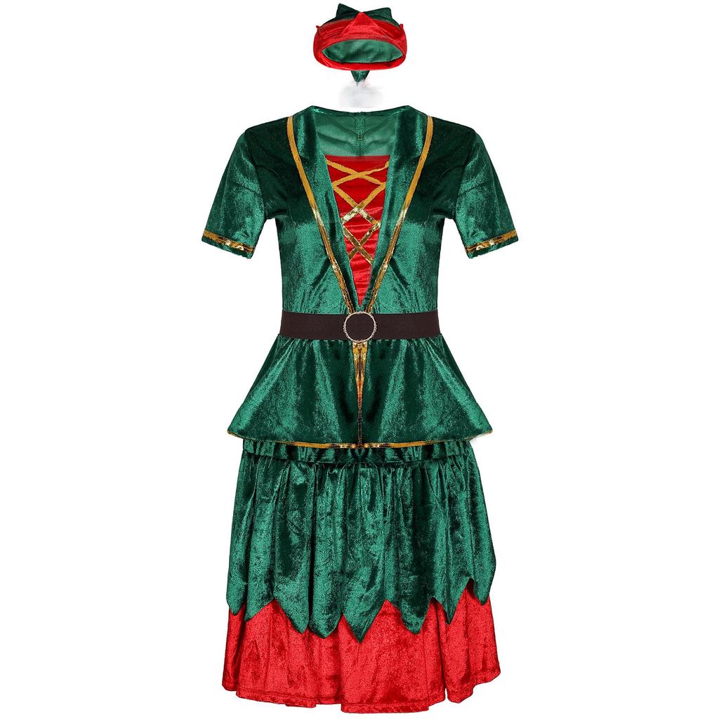 Unisex Weihnachts-Kostümset 2026 - Rollenspiel-Outfits für Paare (M-XL)