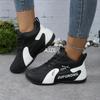 Women's Lightweight Leather Waterproof Sneakers with High Breathability and Non-Slip Platform