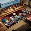 Horror Halloween Color Mouse Pad Large Gaming Table Cushion Non-slip Laptop Tablet Big Mousepad XXL Mat Mini PC Playmat With Lock edge
