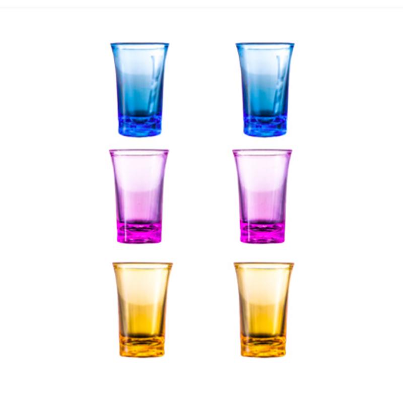 6 Shot Glass Wine Whisky Beer Dispenser Holder Liquor Dispenser Drinking Games Tools for Christmas Home Party Bar Shot Glass