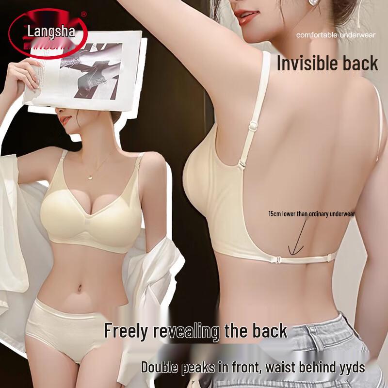 Women s Seamless U-Back Push-Up Bralette 36/80