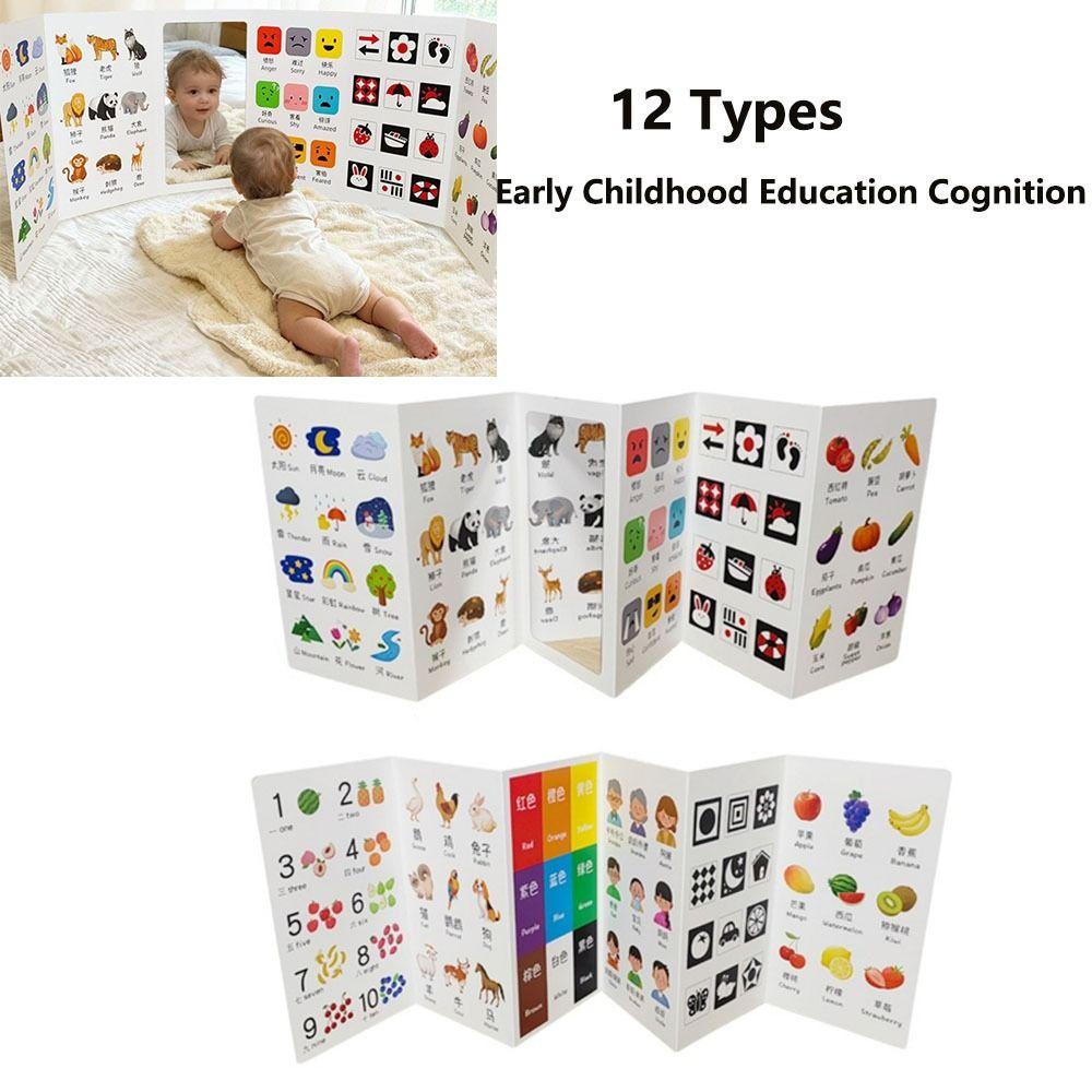 Animal Theme Cognitive Card Vertical Screen Early Education Card Cognitive Development