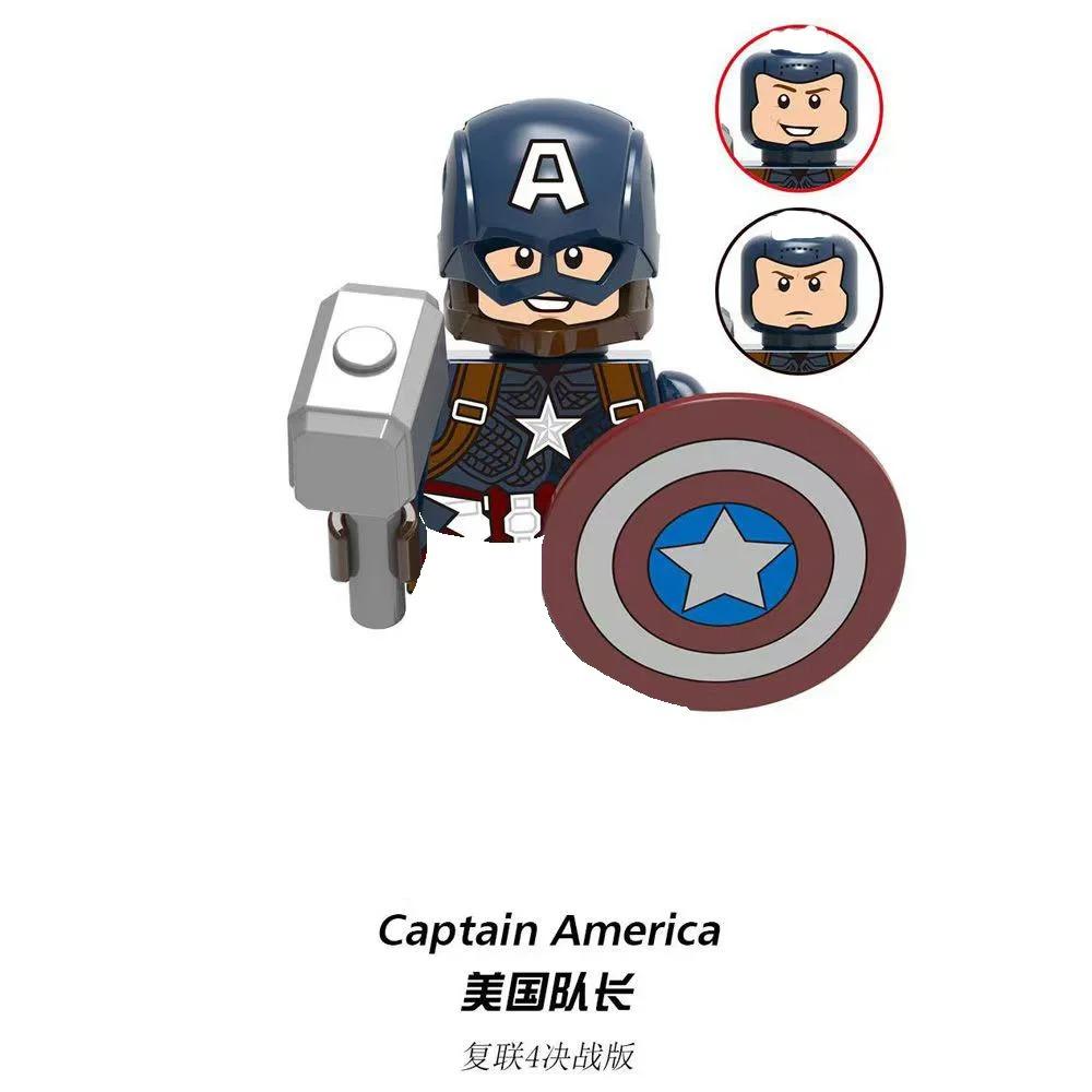 Marvel Mini Figure Gift Building Blocks Toy Children DIY Puzzle Assembly Toy Birthday Gift Action Figure MK85