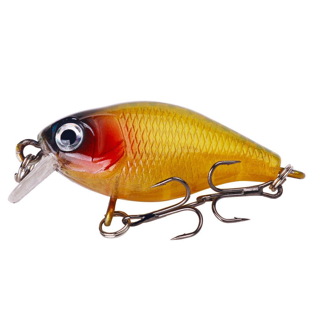 Lure Bait Floating Rock Small Fathead4.5cm4gBionic Bait Non-Air Force Freshwater and Saltwater Universal Bass and Mandarin Fish