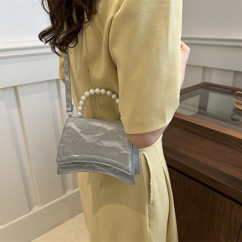 Chic Summer Crossbody Bag For Women 2024 Trendy Pu Shoulder Bag Vintage Look