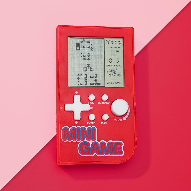 Classic Retro Handheld Tetris Game Console for Kids