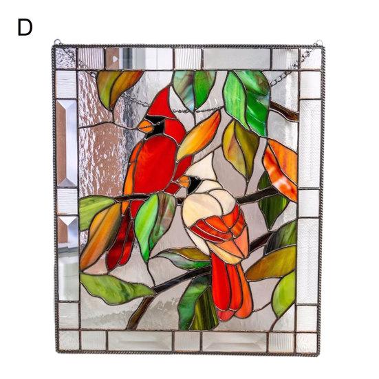 Yousheng Pássaro Arte de Parede Pingente Decoração de Casa Amplamente Utiliza Acrílico Manchado Janela Pendurados Suprimentos Domésticos