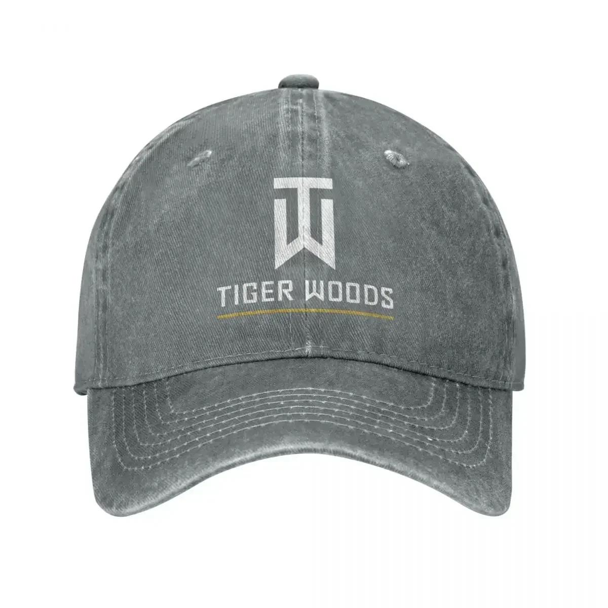 

Tiger Golf Sports Men Women Baseball Cap Woods Distressed Washed Hats Cap Vintage Outdoor Summer Snapback Hat One Size