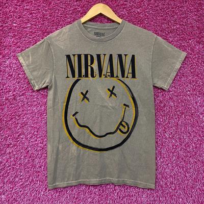 Nirvana Nevermind Grunge Rock T-Shirt Größe Klein