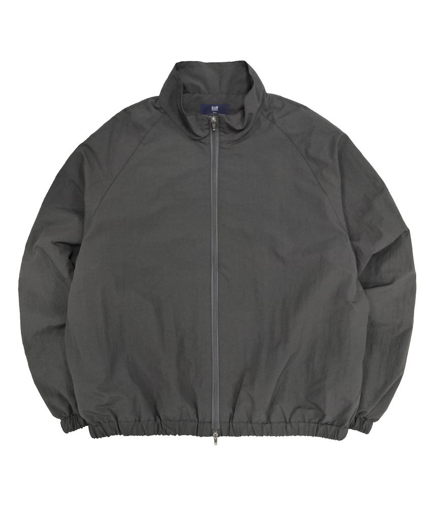 Raw Lab Retro Nylon Windbreaker (Charcoal)