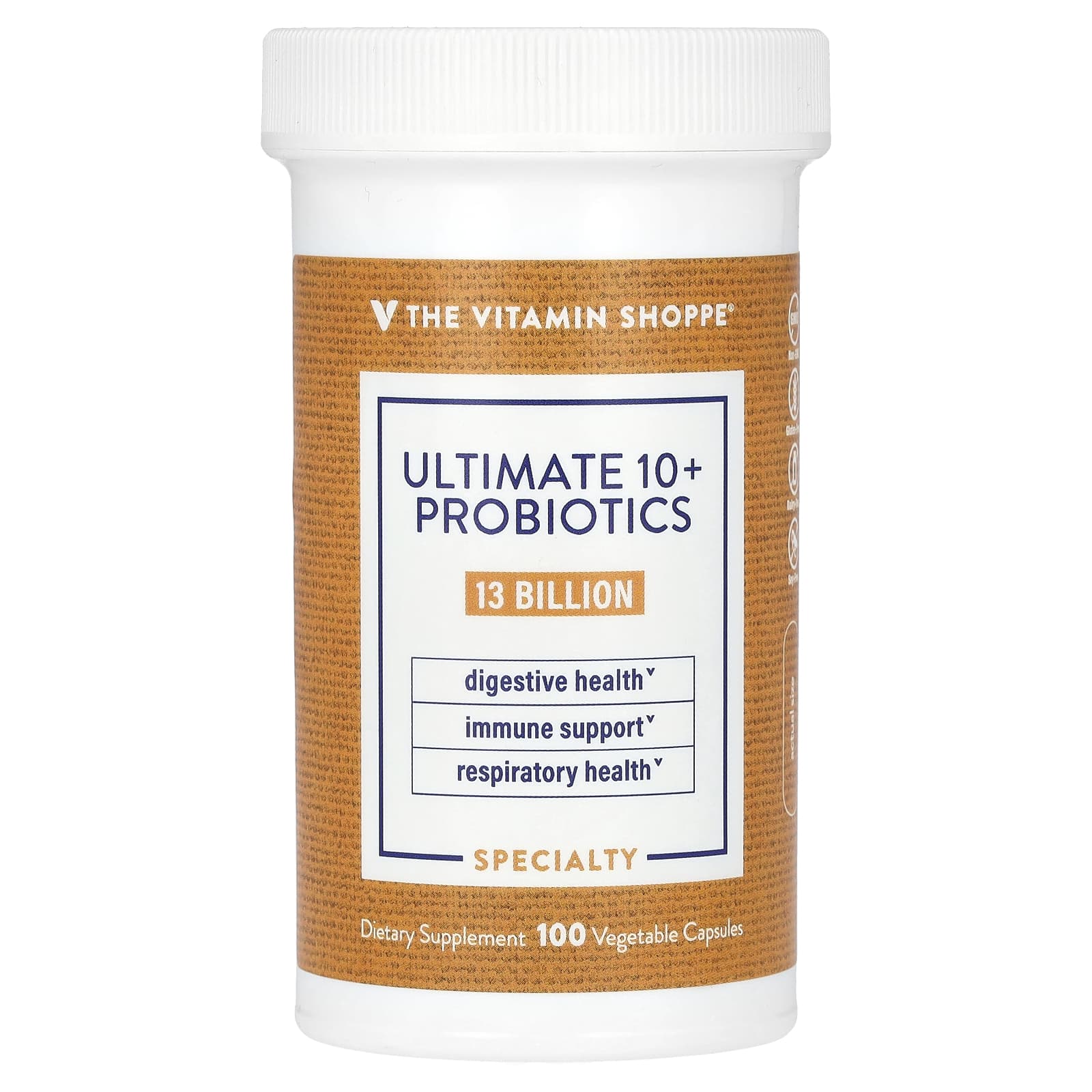 

Ultimate 10+ Probiotic, 13 Billion, 100 Veggie Caps