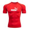 Men's Quick Dry Compression Workout Tight T-Shirt, Breathabl