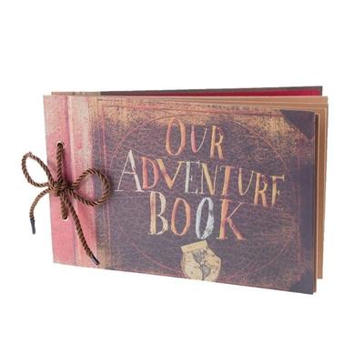 1pcs Adventure Book Scrapbook Photo Album, Expandable Album, DIY Accessories Kit