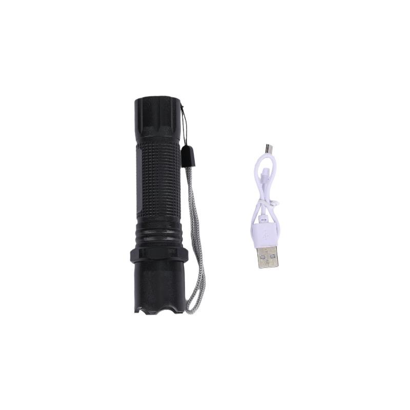 Mini Portable Outdoor Flashlight - Super Bright, USB Rechargeable, Long-Lasting for Home, Camping & Emergency Use
