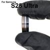 Aocarmo For Samsung Galaxy S25 Ultra SM-S938U/F/0/B S25U Rear Back Camera Lens Ring Metal Frame With Adhesive