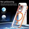 Case for iPhone 16 Pro max Magsafe Wireless Charging Case for iPhone 16 Plus Magnetic Metal Lens Frame Buttons Transparent Cover