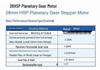 Stepper Motor with Planetary Gearbox, Reduction Ratios: 3.71, 5.18, 13.76, 19.2