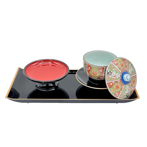 Temple serving set, porcelain, made in Japan (Ko-Imari)