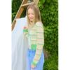 Gnarly Color Stripe Knit Cardigan Es2okg05