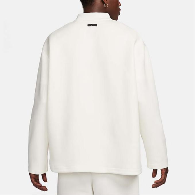 Nike Tech Fleece Hoodie Long Sleeve Pullover Men Tops White FN3402-133