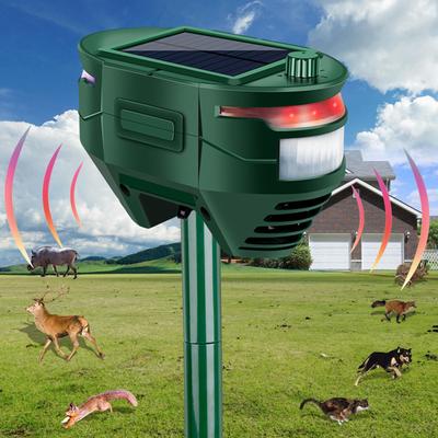 Repelentes de Gatos para Jardín Impermeables Solares Ahuyentadores de Animales para Campos Césped