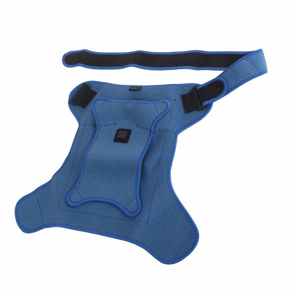 New Electric Shoulder Support Shawl Blue Heating Shoulders Breathable Punching Large Size