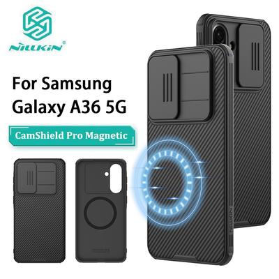 NILLKIN For Samsung Galaxy A36 5G Phone Case CamShield Pro Magnetic Camera Protection Back Cover