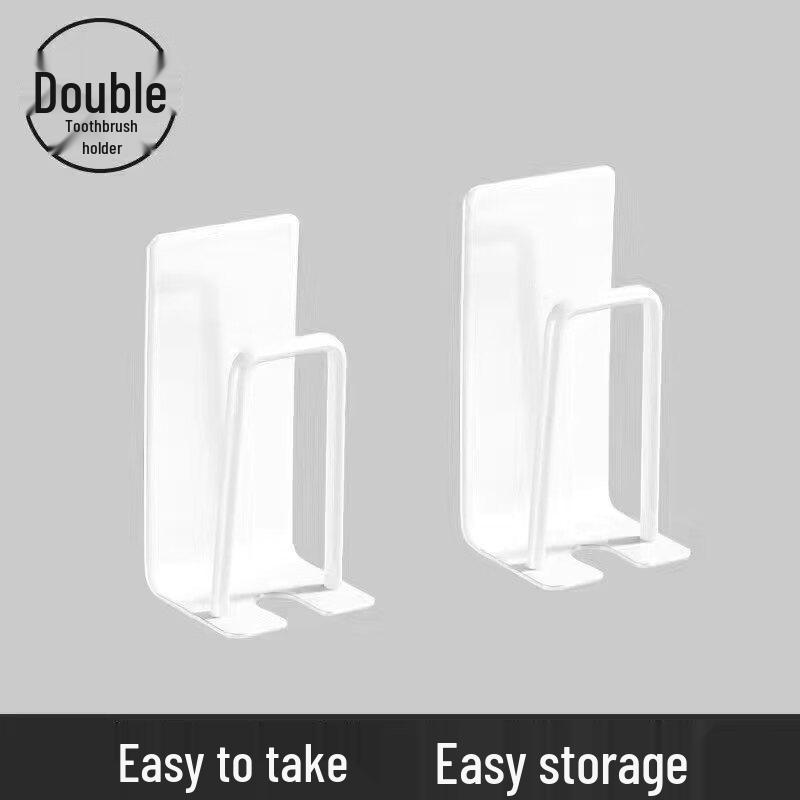 LIEI Stainless Steel Suction Cup Toothbrush Holder