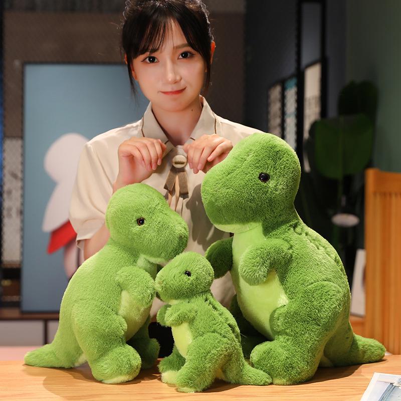 Dinosaur Park Plush Toy Series: Tyrannosaurus, Stegosaurus, Triceratops - Perfect for Dragon Year Gifts