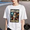 The Night After Christmas Santa Claus 100% Cotton T-shirt Mens Tees Top