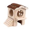 Hamster Hideout House Cute Warm Large Space Rodent Sleeping House for Guinea Pigs Gerbils Rats Small Animals