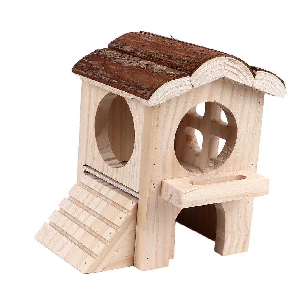Hamster Hideout House Cute Warm Large Space Rodent Sleeping House for Guinea Pigs Gerbils Rats Small Animals