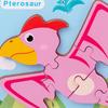 Wooden Interesting Puzzle Dinosaur