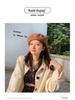 Satomi Ishihara Retro Wool Beret: Thickened Japanese & Korean Versatile Pumpkin Hat for Women