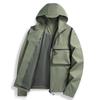 Men's Regular Fit Hooded Casual Jacket FMQS2363