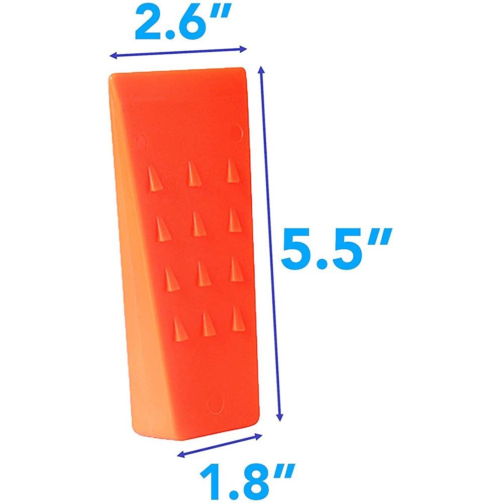 Tool Felling Wedges ABS Plastic Accessory Heavy Duty Orange