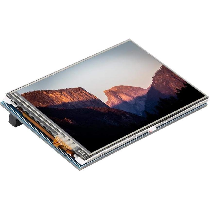 3.5 Inch 480x320 Colorful LCD TFT LCD, High Resolution Monitor for, Long Lifespan, Not Easy to Damage, HD Mini Universal Display