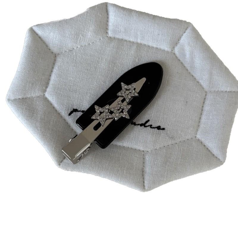 Süße Coole Mädchen Metall Schleife Entenschnabelspange Strass Perle Pony-Clip Seite Kopfschmuck Mädchen Kinder Frauen Haaraccessoires