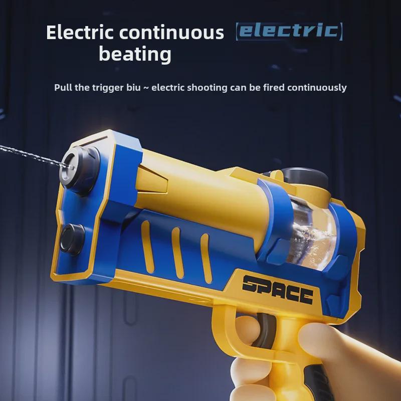 Large Capacity Electric Water Gun for Kids - Long Range Outdoor Summer Fun