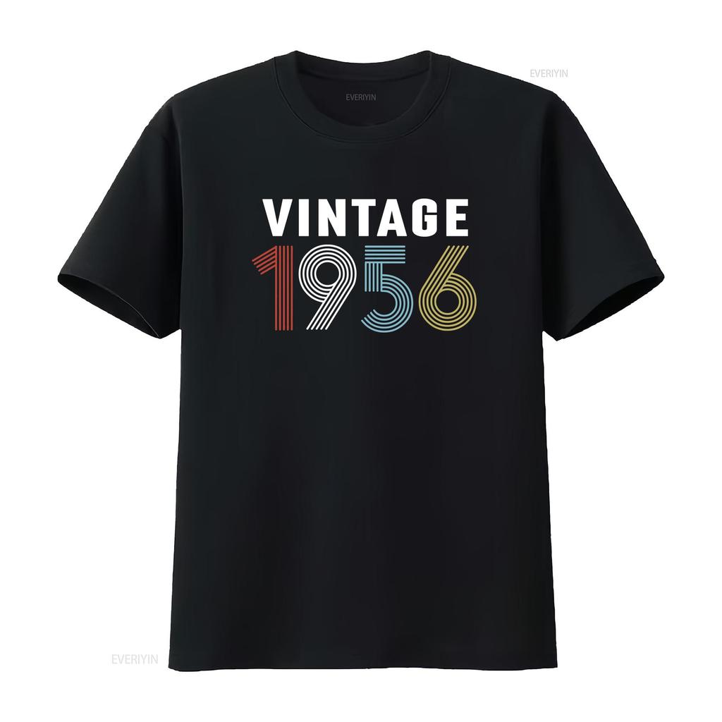 Vintage T Shirt th Birthday gift for her or him vintage Washed Soft Versatile homme Comfortable Stylish fashion