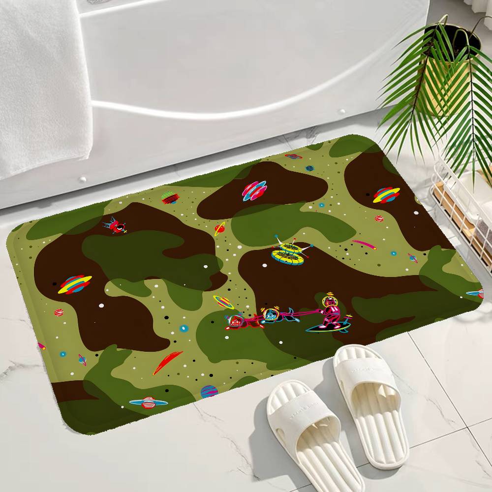 B-Billionaire Boys Club Fashion Bathroom Mat Anti-slip Absorb Water Long Strip Cushion Bedroon Mat Welcome Doormat