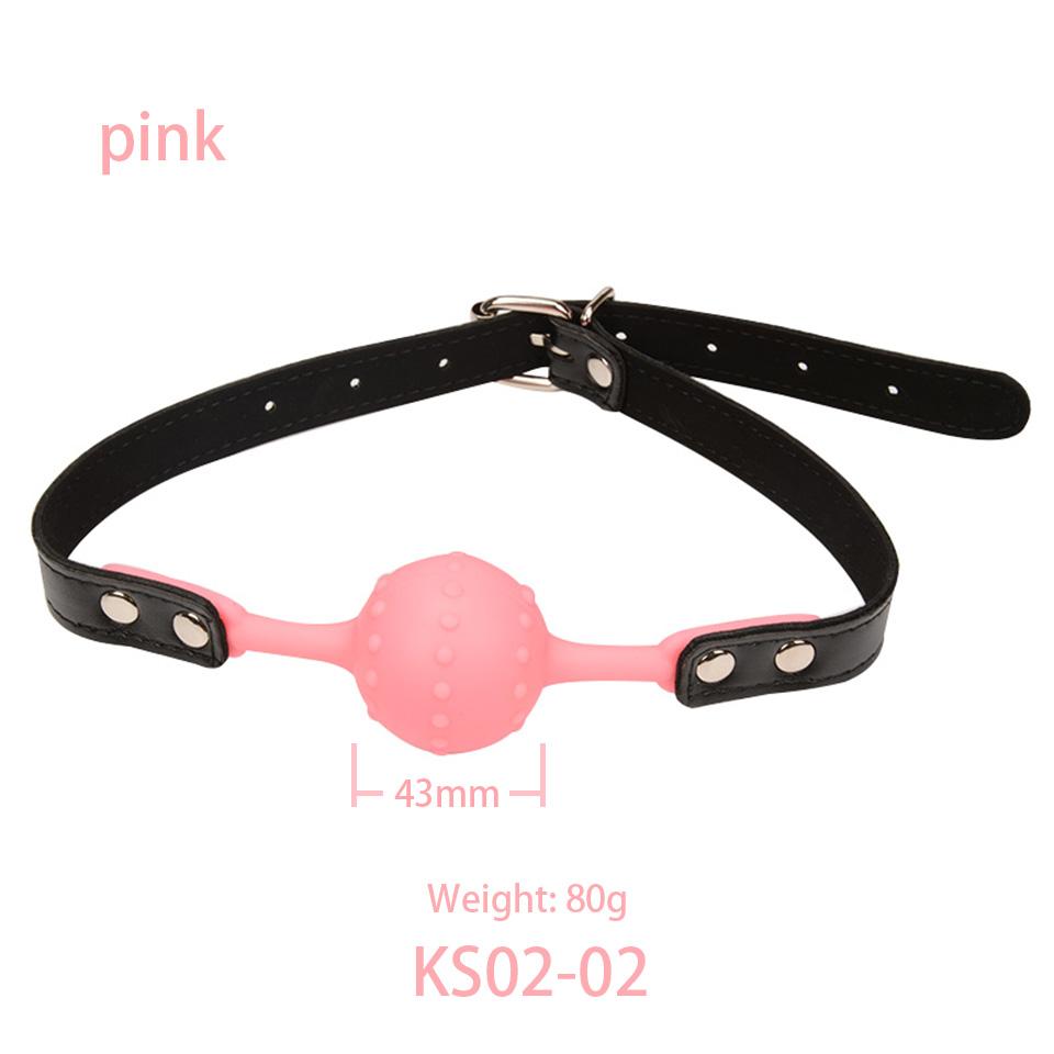 BDSM Silicone Mouth Gag Mouth Ball Female Slave Conditioning Couples Flirting Alternative Tools Erotic Toys Sex