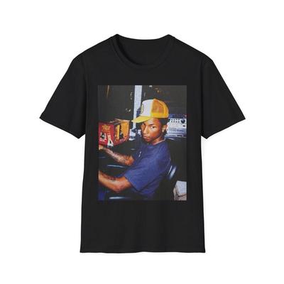 Pharrell T Shirt Vintage Retro Rap Merch Hip Hop Artist Con