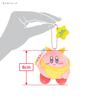 Sanei Boeki Kirby of the Stars Kirby Happy Morning Mascot Breakfast W8 X D9 X H8cm Plush Toy Kirby's KHM-04