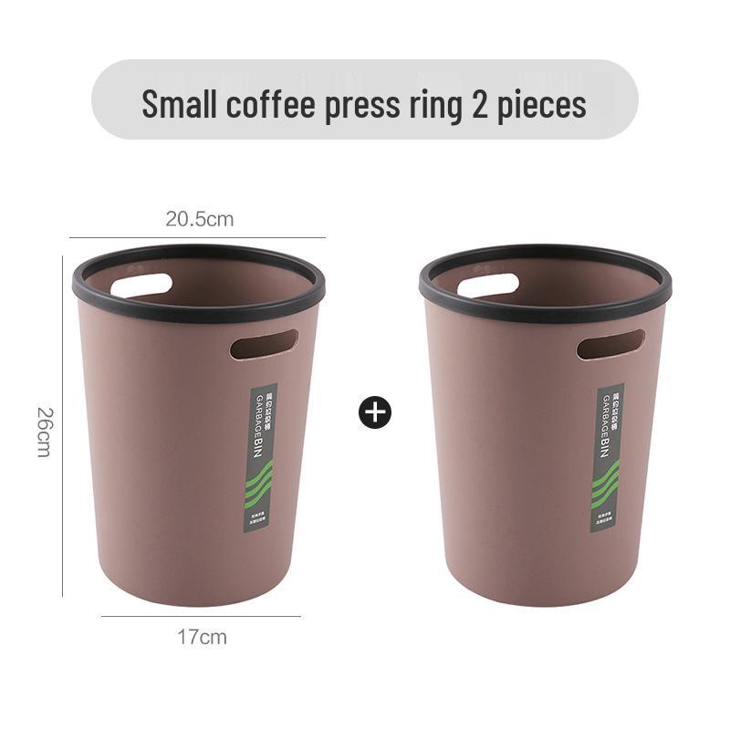 Multi-Room Trash Can: Kitchen, Bathroom, Bedroom, Office Use - Simple Classification Paper Basket