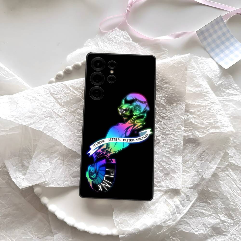 D-Daft Punk Band France Phone Case For Samsung S 24 Fe 25 Ultra Plus 20 Lite 21 30 22 23 24 22 Ultra 5G Fundas